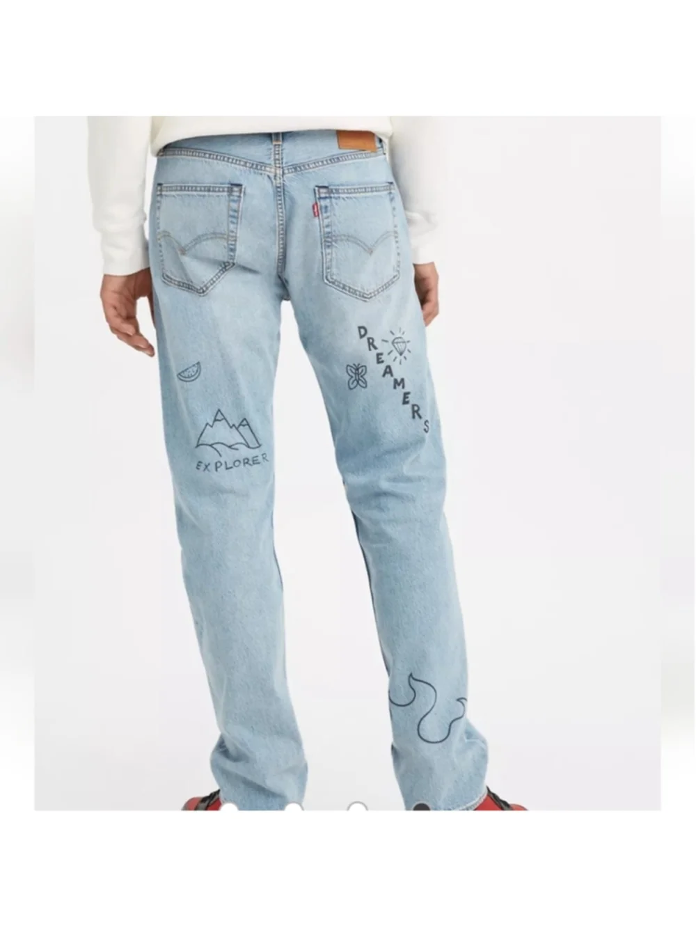 Levis 501 Straight Fit 93 Slate Culture Jeans Men's 32x32